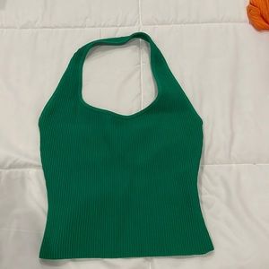 Aritzia Babaton halter top, size small, Kelly green